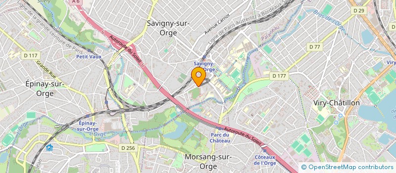localisation de l'entreprise MINISHOP S A R L à SAVIGNY-SUR-ORGE