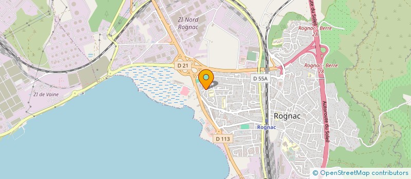 localisation de l'entreprise MINISSALE ET NAY  ROGNAC