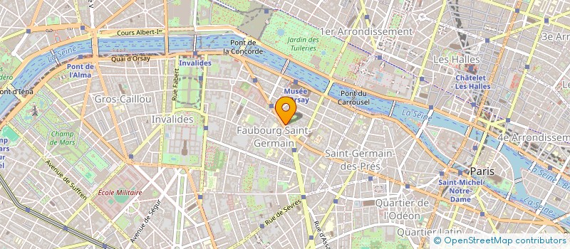 localisation de l'entreprise MINISTERE AUPRES DU MINISTERE DE L'AMENAGEMENT DU TERRITOIRE ET DE LA DECENTRALISATION, CHARGE DU LOGEMENT à PARIS
