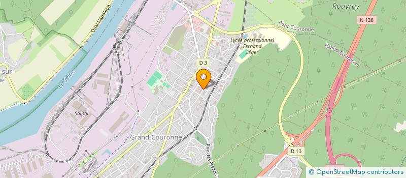 localisation de l'entreprise MINISTERE CATHOLIQUE MISERICORDE FRANCE  GRAND-COURONNE