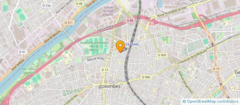 localisation de l'entreprise MINISTERE DE DELIVRANCE ET DE GUERISON EN JESUS-CHRIST à COLOMBES