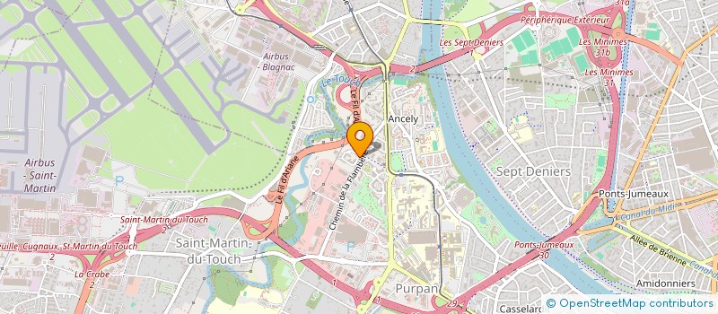 localisation de l'entreprise MINISTERE DE LA FOI ET DE L'ESPRIT à TOULOUSE