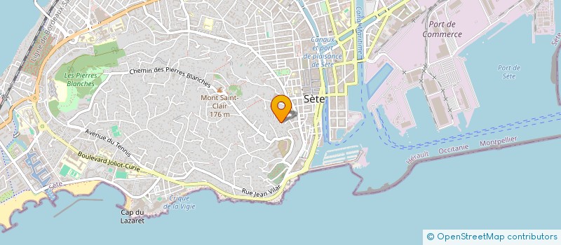 localisation de l'entreprise MINISTERE DE LA PAIX  SETE