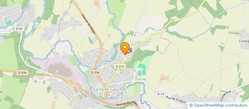 localisation de l'entreprise MINISTERE DE LA PITIE  LA FERTE-GAUCHER