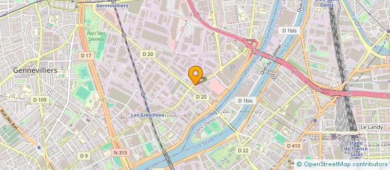 localisation de l'entreprise MINISTERE DE LA VIE CHRETIENNE PROFONDE-FRANCE/EGLISE BIBLIQUE DE LA VIE CHRETIENNE PROFONDE-FRANCE à GENNEVILLIERS