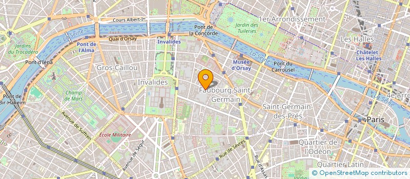 localisation de l'entreprise MINISTERE DELEGUE AUPRES DU PREMIER MINISTRE, PORTE-PAROLE DU GOUVERNEMENT à PARIS