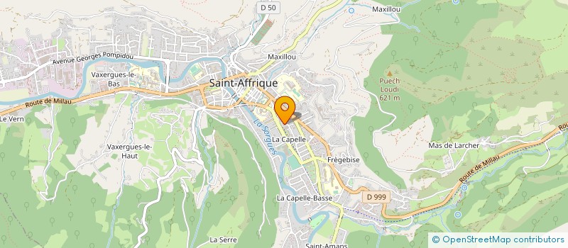 localisation de l'entreprise MINISTERE DES AFFAIRES LUDIQUES  SAINT-AFFRIQUE