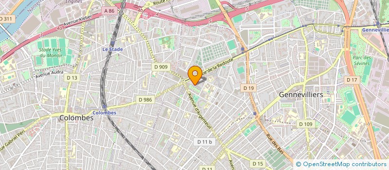 localisation de l'entreprise MINISTERE DU CHRIST POUR TOUS, LA MAISON DU SACERDOCE DE PARIS1  ASNIERES-SUR-SEINE