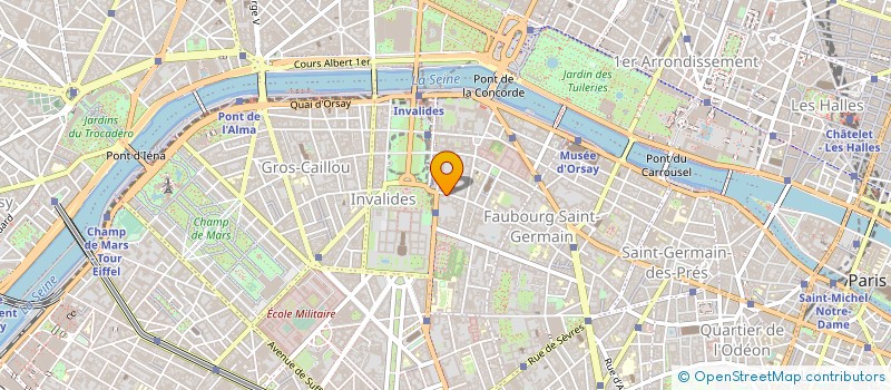 localisation de l'entreprise MINISTERE DU TRAVAIL ET DES SOLIDARITES  PARIS