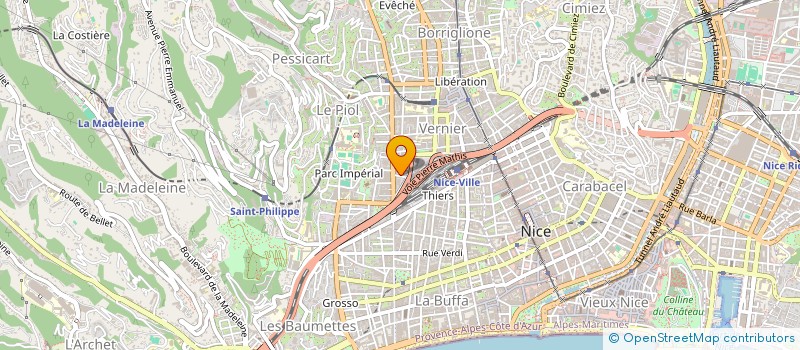 localisation de l'entreprise MINISTERE ETINCELLE à NICE