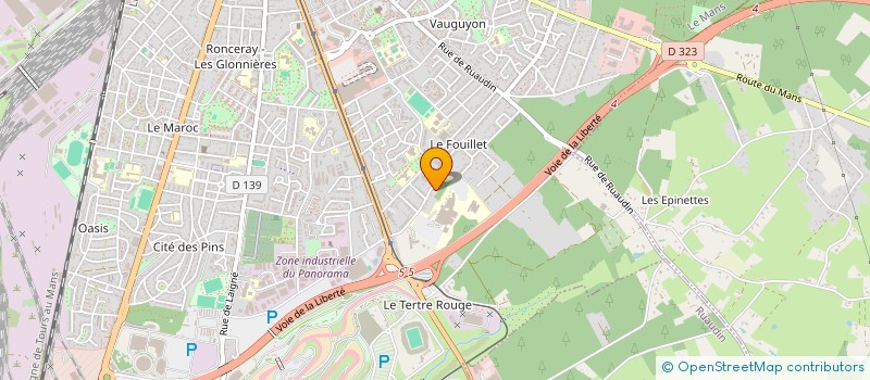 localisation de l'entreprise MINISTERE EVANGELIQUE DE LA NOUVELLE ALLIANCE  LE MANS