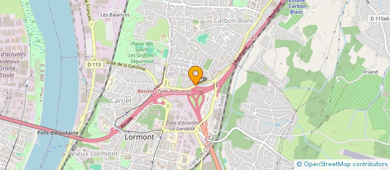 localisation de l'entreprise MINISTERE INTERNATIONAL JESUS NOUS A RENDU LIBRE (MIJNRL)  LORMONT