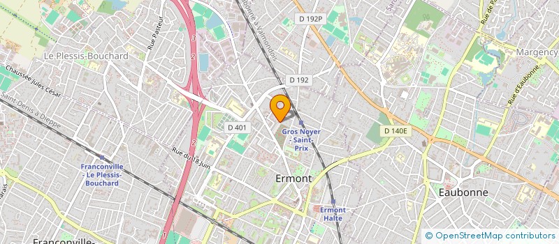 localisation de l'entreprise MINISTERE INTERNATIONAL LE NOM PUISSANT ET GLORIEUX DE JESUS CHRIST à ERMONT