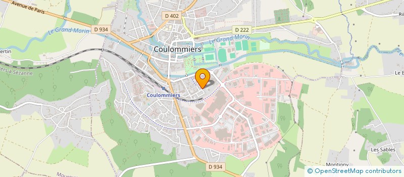 localisation de l'entreprise MINISTERE LA VOIX DE LA FAMILLE à COULOMMIERS