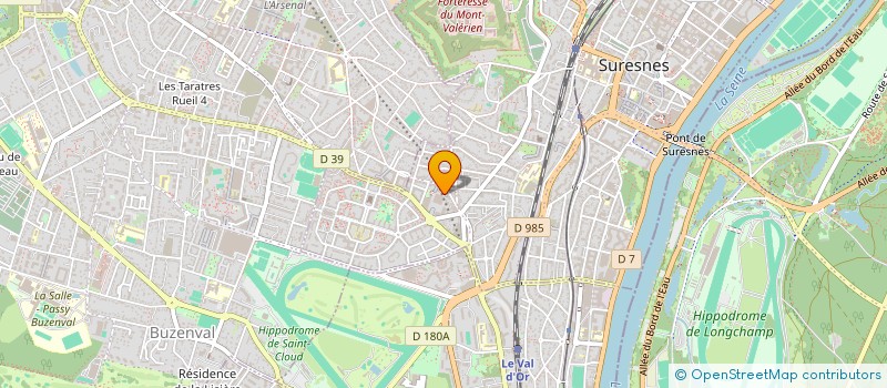 localisation de l'entreprise MINISTERE MONDIAL MARANATHA BETEL à SURESNES
