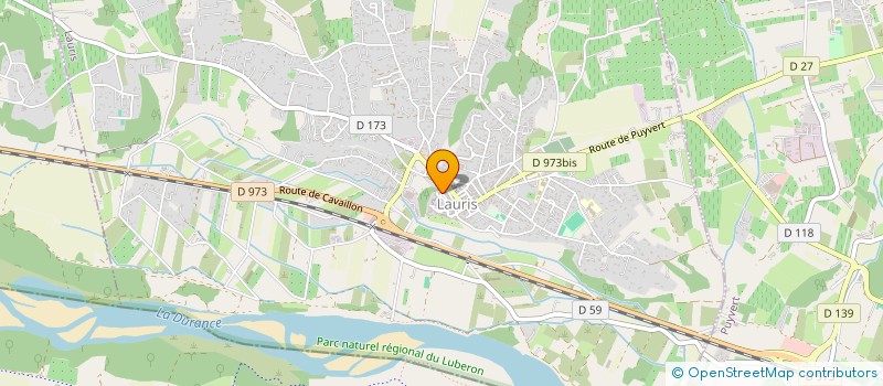 localisation de l'entreprise MINISTERES D'EVANGELISATION EN PLEIN AIR  LAURIS