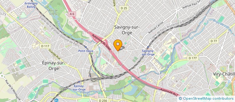 localisation de l'entreprise MINISTERES DE LA PUISSANCE DE L'EVANGILE à SAVIGNY-SUR-ORGE