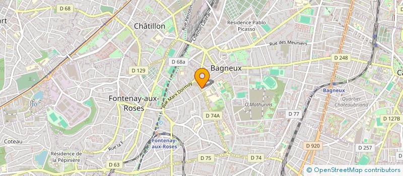 localisation de l'entreprise MINISTERIUM à BAGNEUX