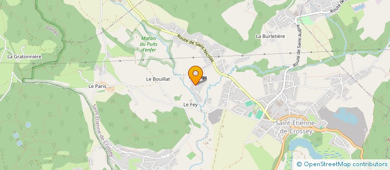 localisation de l'entreprise MINISTRE  SAINT-ETIENNE-DE-CROSSEY