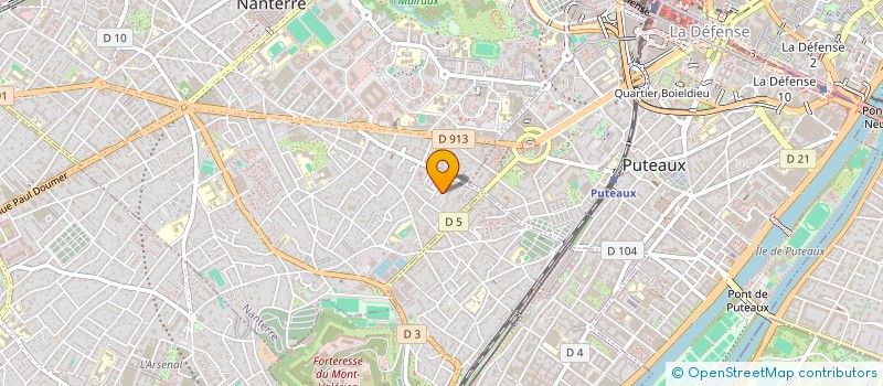 localisation de l'entreprise MINISTRY OF MAKERS  NANTERRE
