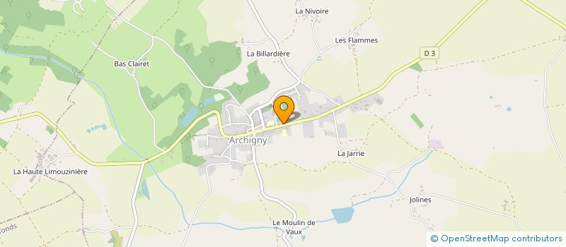 localisation de l'entreprise MINISUPERMOTARD  ARCHIGNY