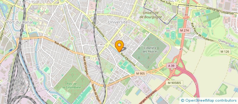 localisation de l'entreprise MINITECH RC à DIJON