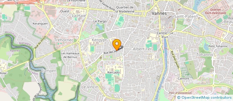 localisation de l'entreprise MINIV à VANNES