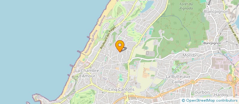 localisation de l'entreprise MINIVA  ANGLET