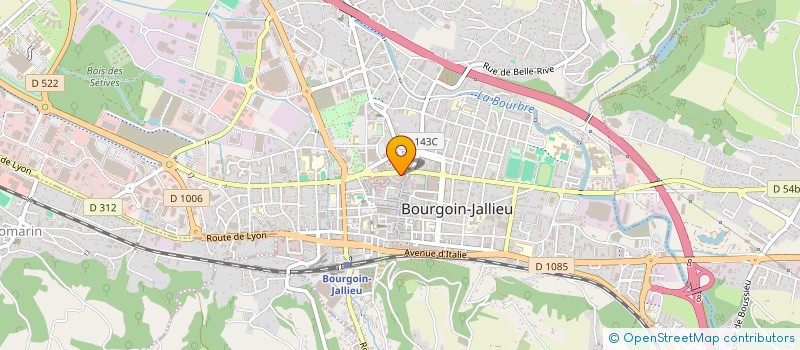 localisation de l'entreprise MINIVERSE à BOURGOIN-JALLIEU