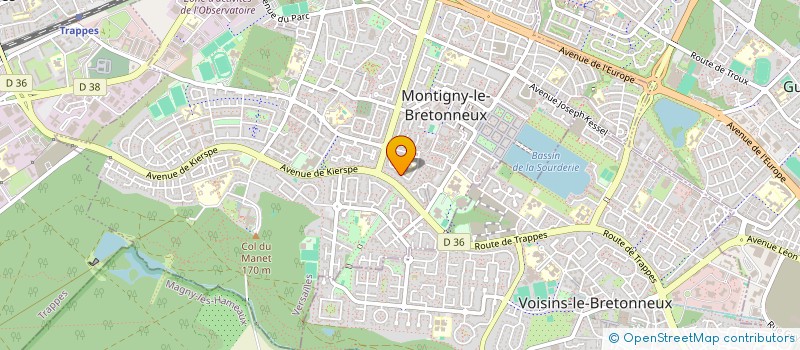 localisation de l'entreprise MINIYA  MONTIGNY-LE-BRETONNEUX