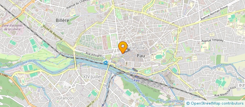 localisation de l'entreprise MINJEM à PAU