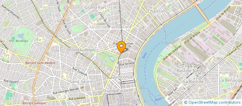 localisation de l'entreprise MINK à BORDEAUX