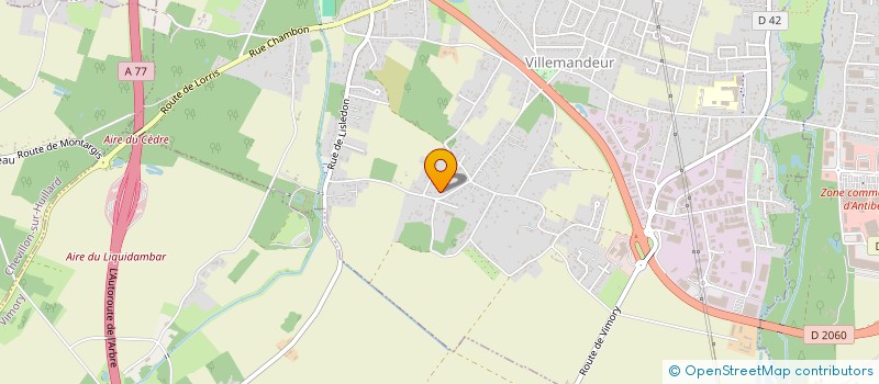 localisation de l'entreprise MINKANG à VILLEMANDEUR