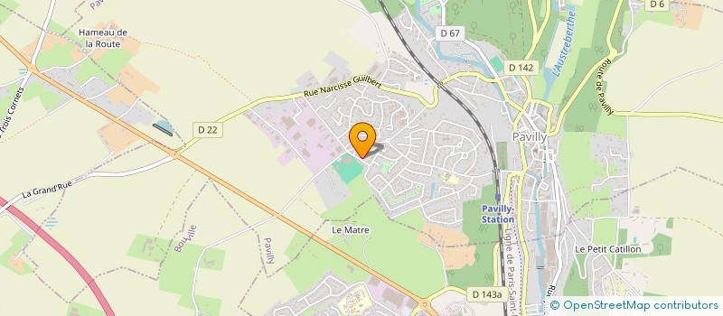 localisation de l'entreprise MINKAWEM (MKW)  PAVILLY