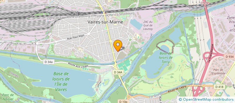 localisation de l'entreprise MINKAZA  VAIRES-SUR-MARNE