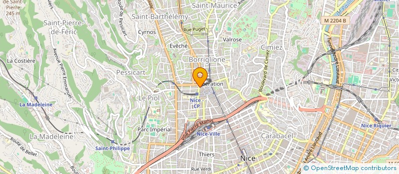 localisation de l'entreprise MINLI à NICE