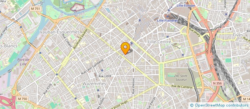 localisation de l'entreprise MINNE GLAVIER QUENTIN à LILLE