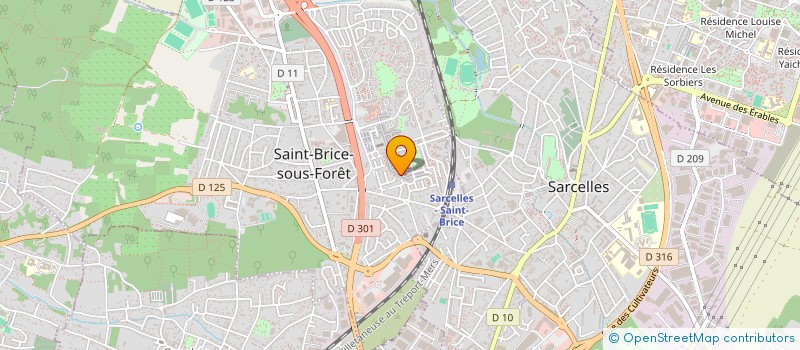 localisation de l'entreprise MINO à SAINT-BRICE-SOUS-FORET