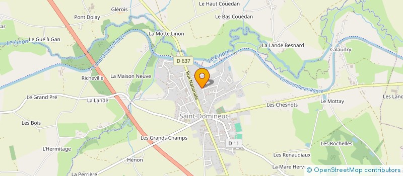 localisation de l'entreprise MINO  SAINT-DOMINEUC