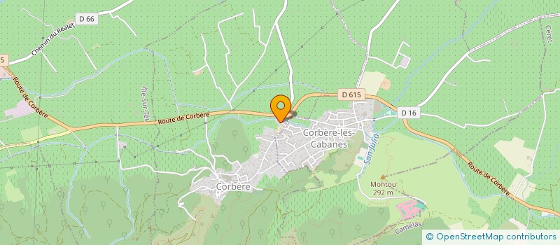 localisation de l'entreprise MINO  CORBERE