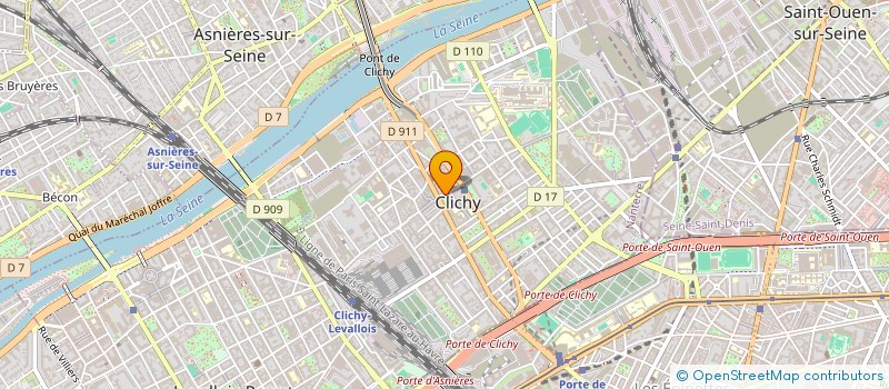 localisation de l'entreprise MINO-TORE à CLICHY