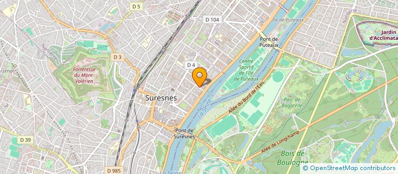 localisation de l'entreprise MINOBA à SURESNES