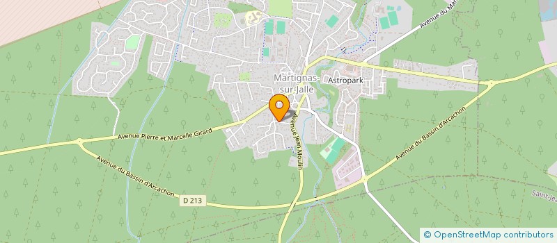 localisation de l'entreprise MINOKI  MARTIGNAS-SUR-JALLE