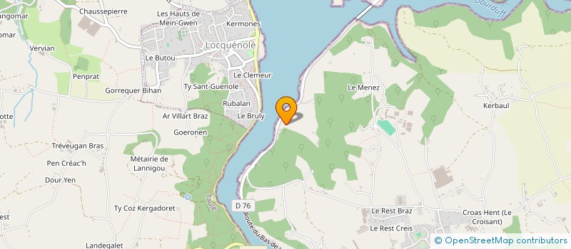 localisation de l'entreprise MINOR MICHEL à MORLAIX