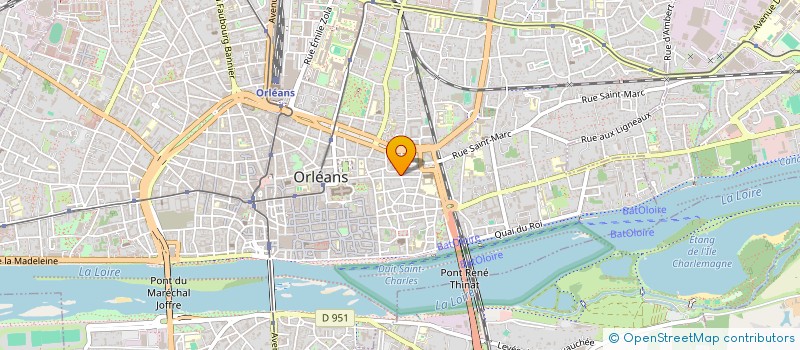 localisation de l'entreprise MINORA à ORLEANS