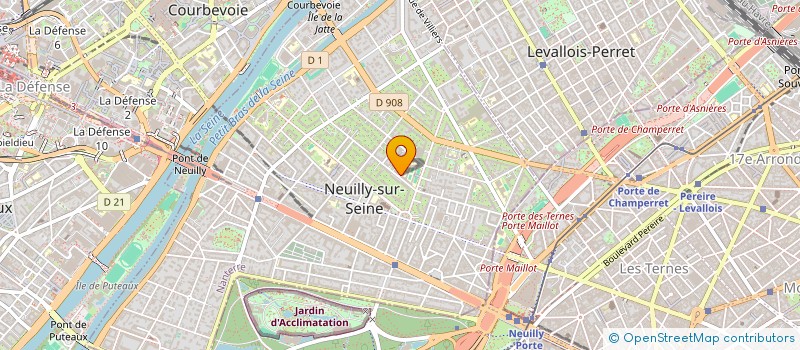 localisation de l'entreprise MINORCO  NEUILLY-SUR-SEINE