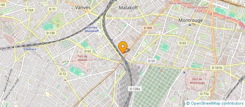 localisation de l'entreprise MINORITE VISIBLE EN ACTION à MALAKOFF
