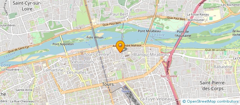 localisation de l'entreprise MINOS  TOURS