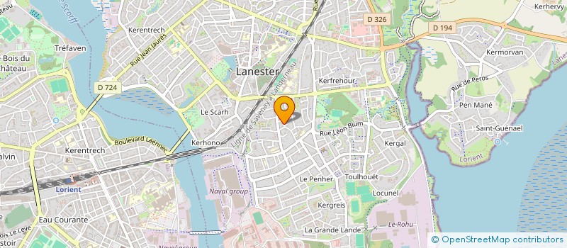 localisation de l'entreprise MINOS  LANESTER