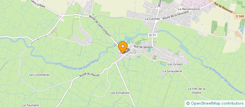 localisation de l'entreprise MINOS EDITIONS à SALLERTAINE